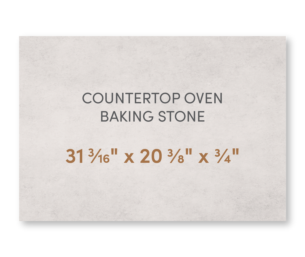 Countertop Oven Baking Stone 31 3/16" x 20 3/8" x 3/4"