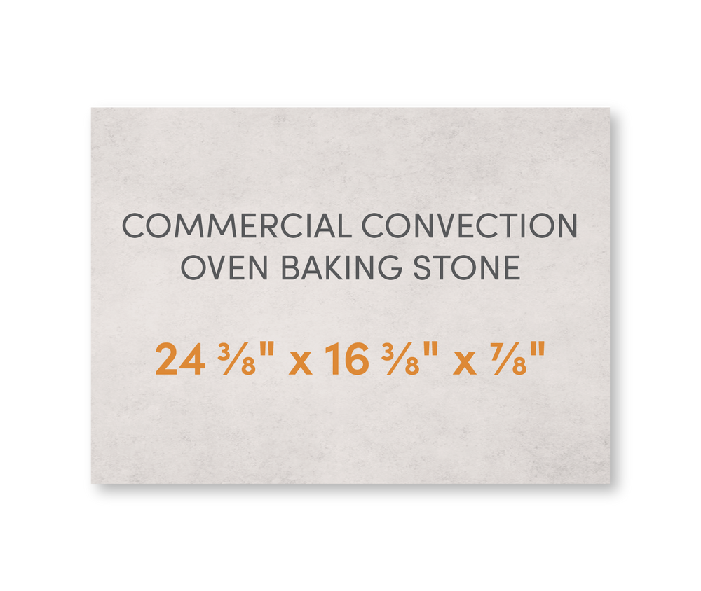 Commercial Convection Oven Baking Stone  24 3/8" x 16 3/8"