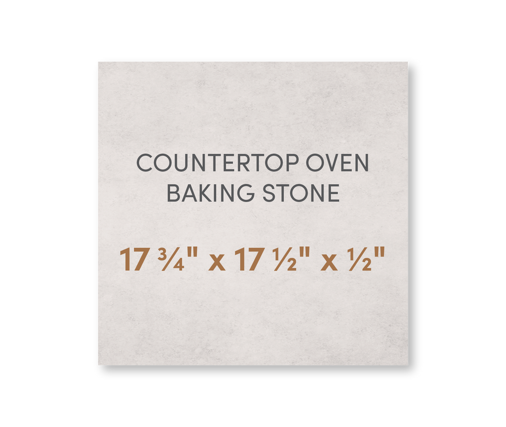 Countertop Oven Baking Stone 17 3/4" x 17 1/2" x 1/2"