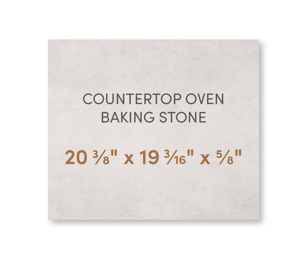 Countertop Oven Baking Stone 20 3/8" x 19 3/16" x 5/8"