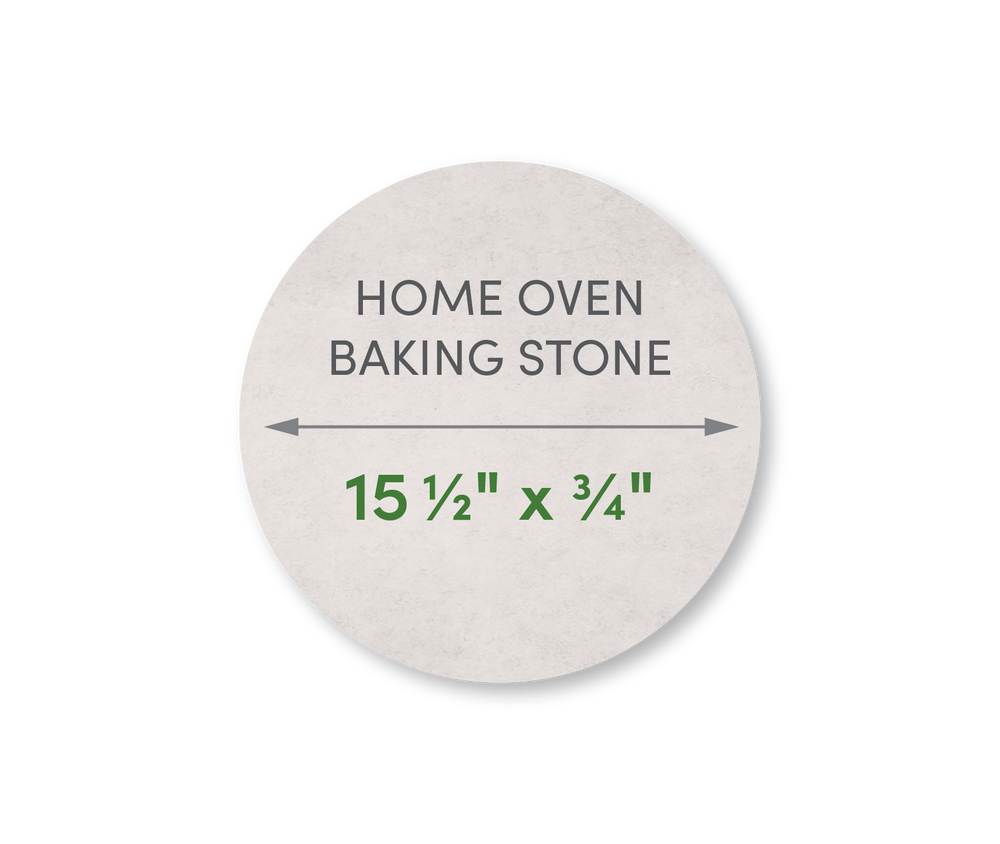Home Oven Baking Stone 15 1/2" Diameter