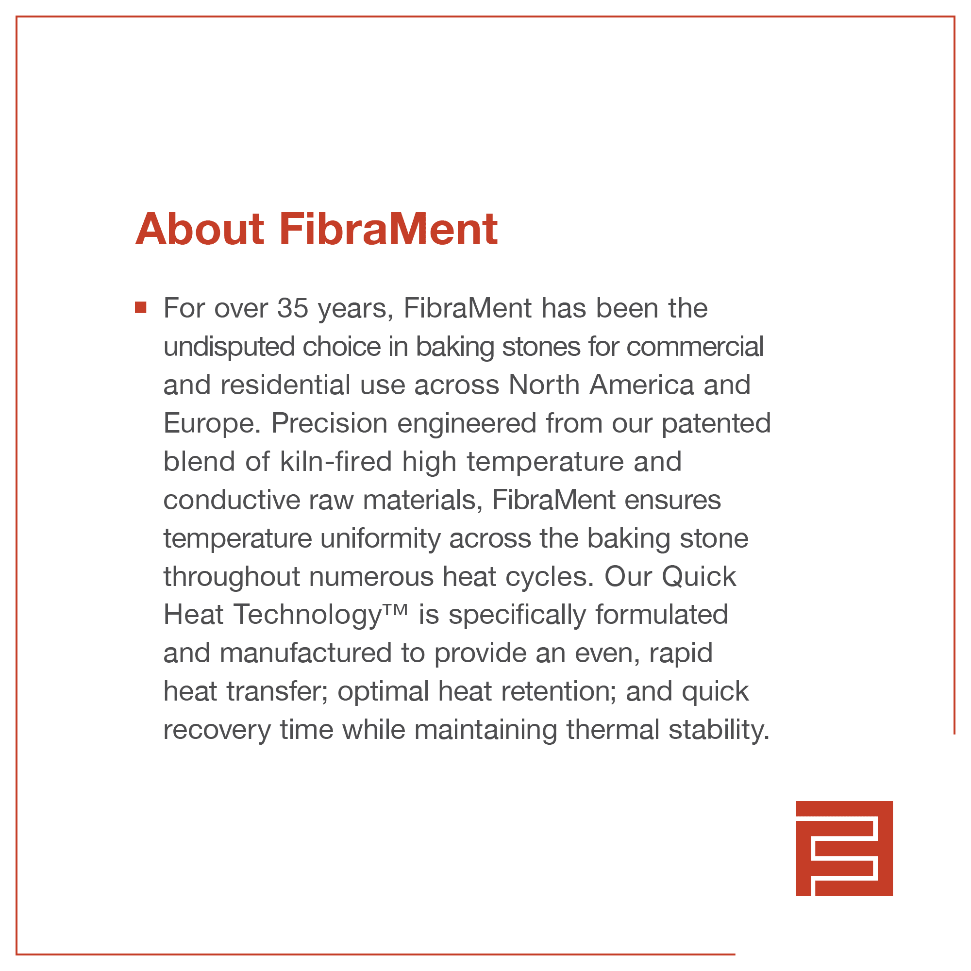 Black & Decker Vera - FibraMent Premium Replacement Pizza Stone with MicroLine Technology® - FibraMent