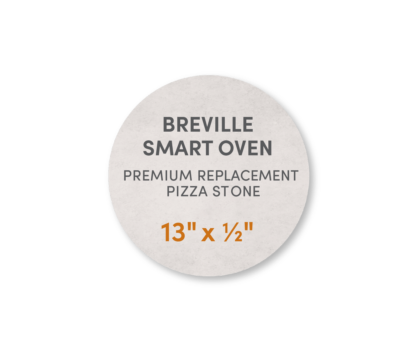 Breville Smart Oven - FibraMent Premium Replacement Pizza Stone - FibraMent