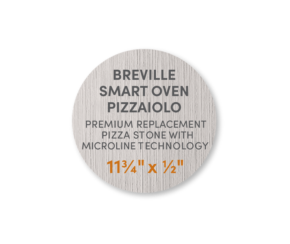 Breville Smart Oven Pizzaiolo - FibraMent Premium Replacement Pizza Stone with MicroLine Technology® - FibraMent