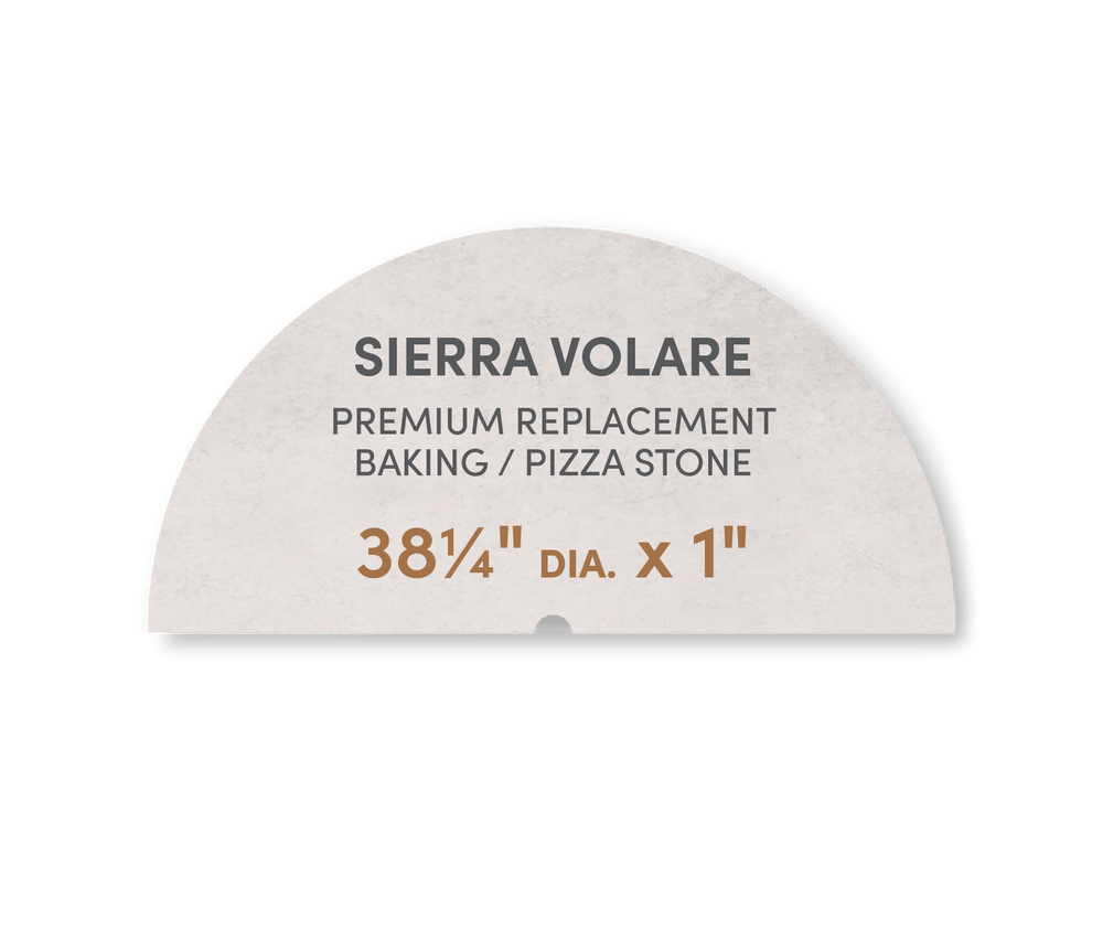 FibraMent Premium Replacement Baking / Pizza Stone for the Sierra Volare Oven - FibraMent