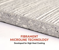 FibraMent Premium Replacement Baking / Pizza Stone with MicroLine Technology for PizzaMaster 450DW Series Ovens with High Temperature Decks - FibraMent