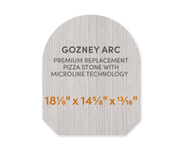 Gozney ARC - FibraMent Premium Replacement Pizza Stone with MicroLine Technology® - FibraMent