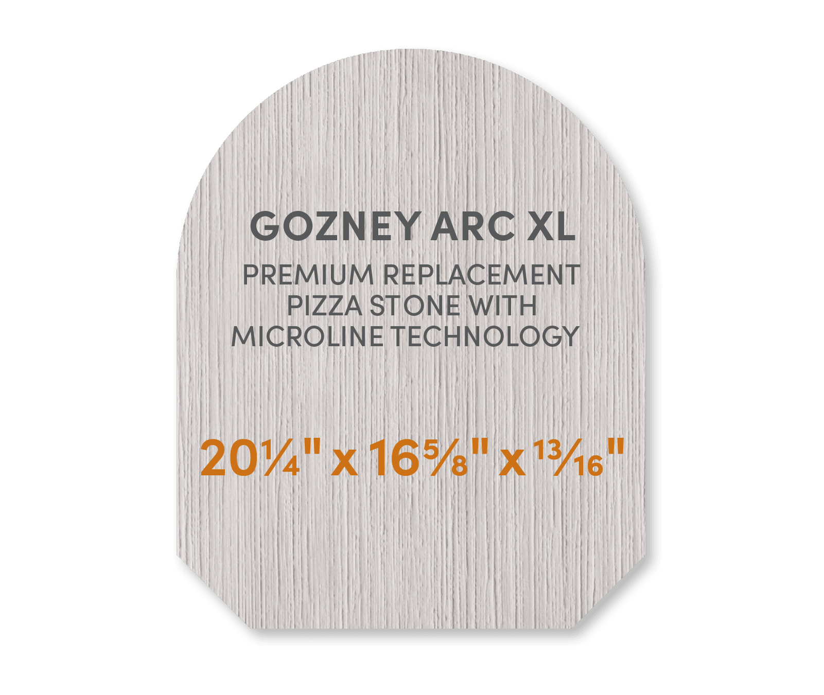 Gozney ARC XL - FibraMent Premium Replacement Pizza Stone with MicroLine Technology® - FibraMent
