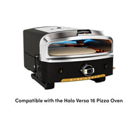 Halo Versa 16 - Premium Replacement Pizza Stone with MicroLine Technology - FibraMent