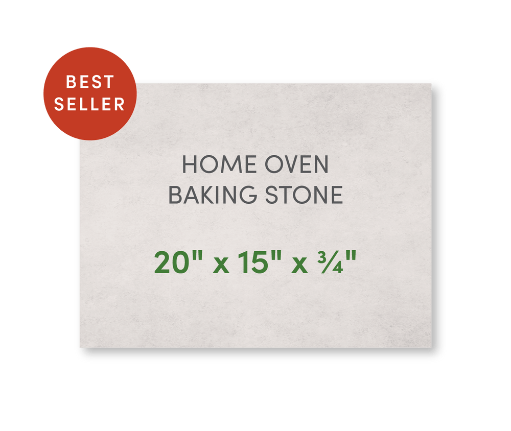 Home Oven Baking Stone 20" x 15" - FibraMent