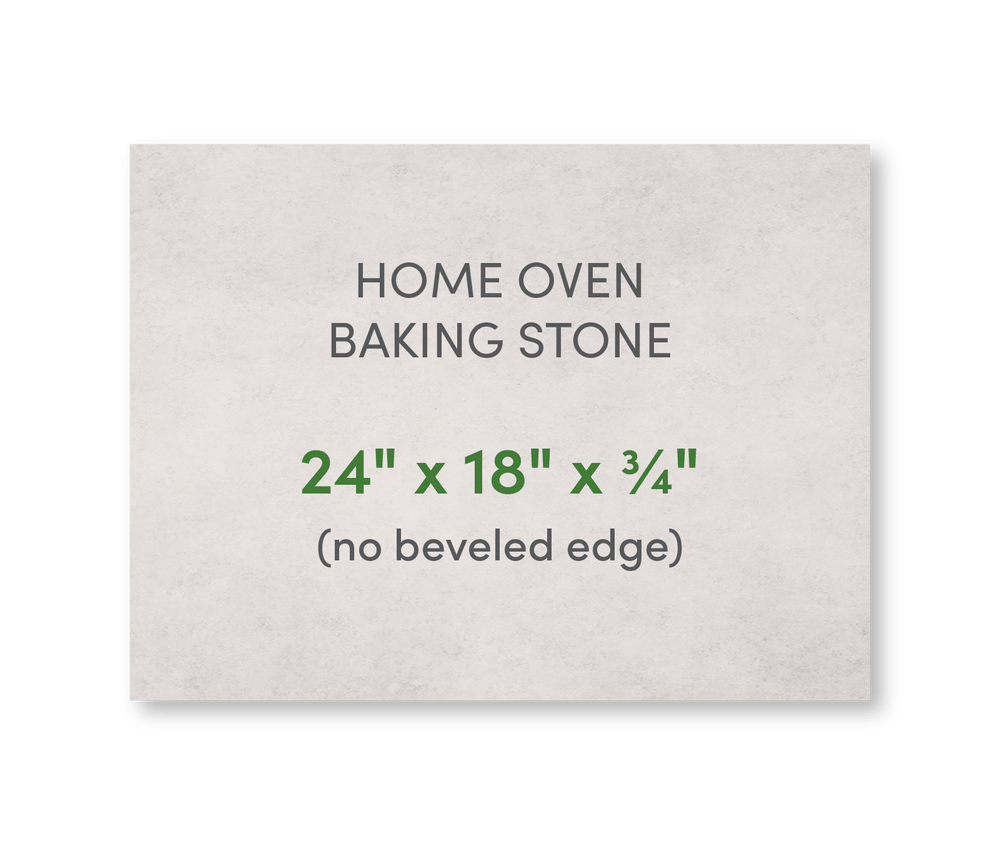 Home Oven Baking Stone 24" x 18" - FibraMent