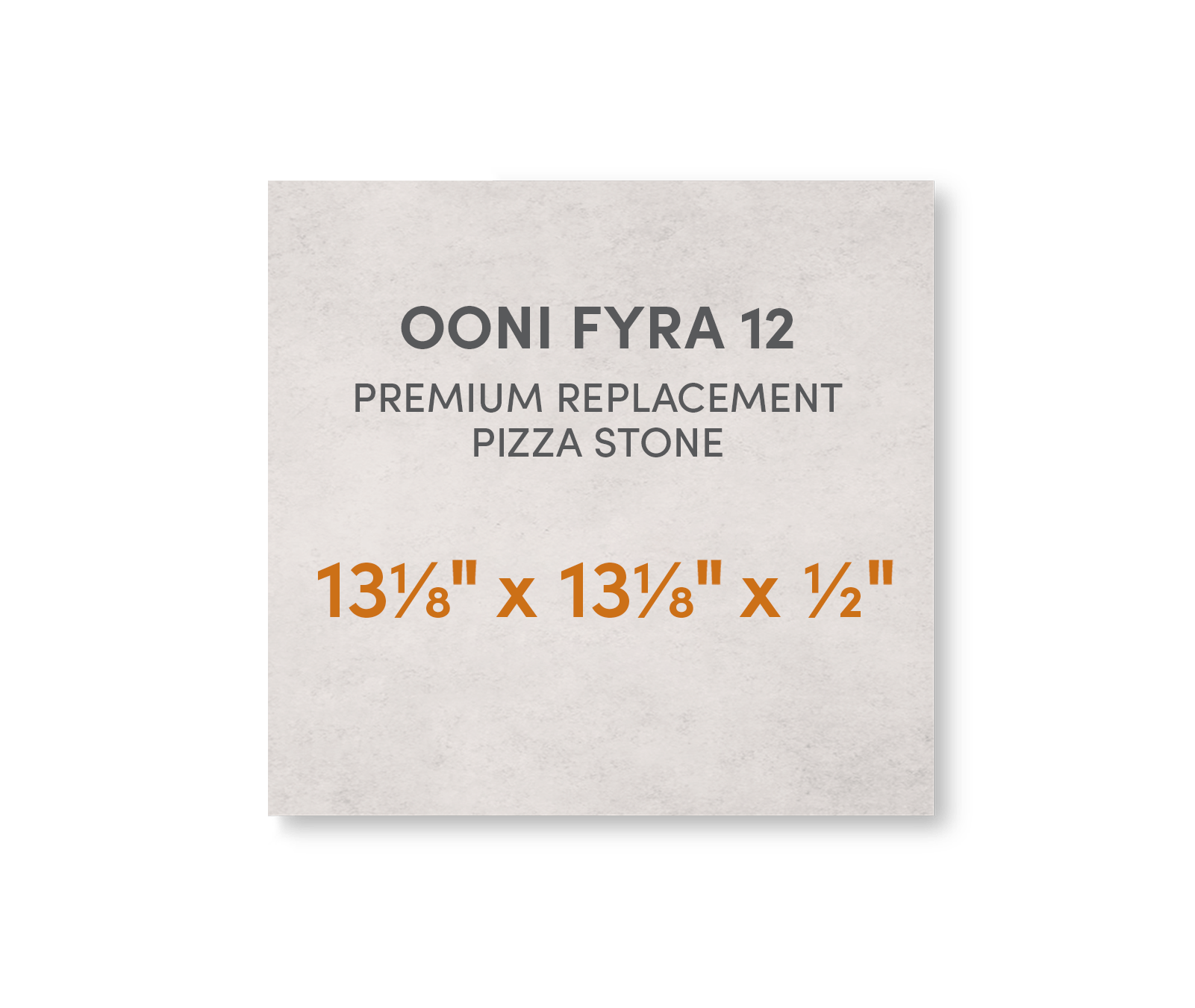 Ooni Fyra 12 - Premium Replacement Pizza Stone - FibraMent