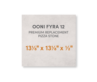 Ooni Fyra 12 - Premium Replacement Pizza Stone - FibraMent