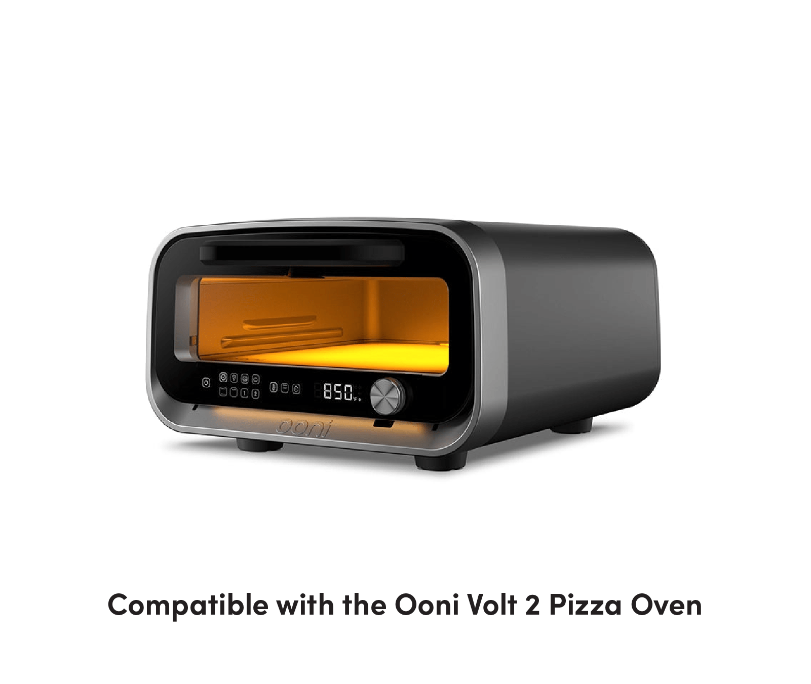 Ooni Volt 2 - FibraMent Premium Replacement Pizza Stone with MicroLine Technology® - FibraMent