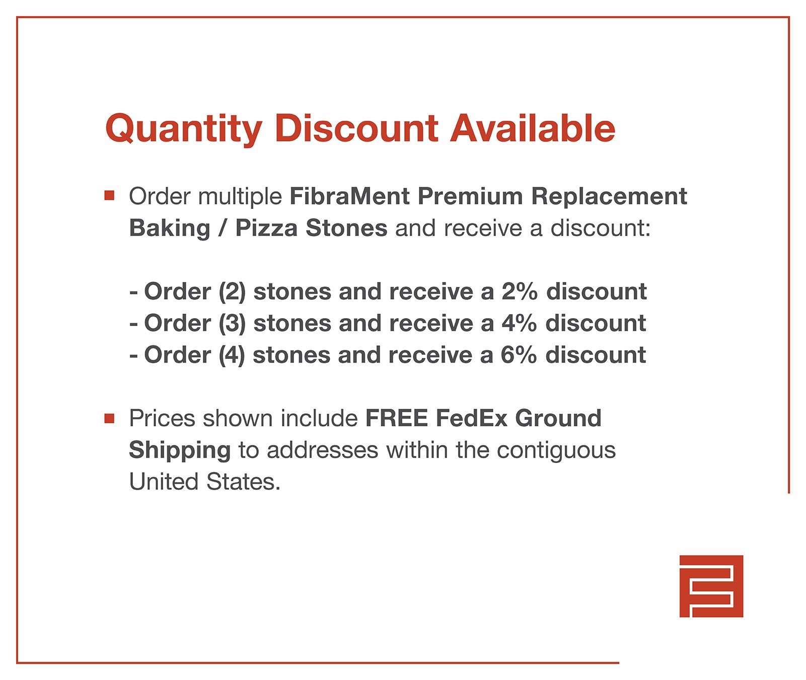 Premium Replacement Baking / Pizza Stone for Baker's Pride DP - 2, P22, P24, P44, P46 and P48 Ovens - FibraMent