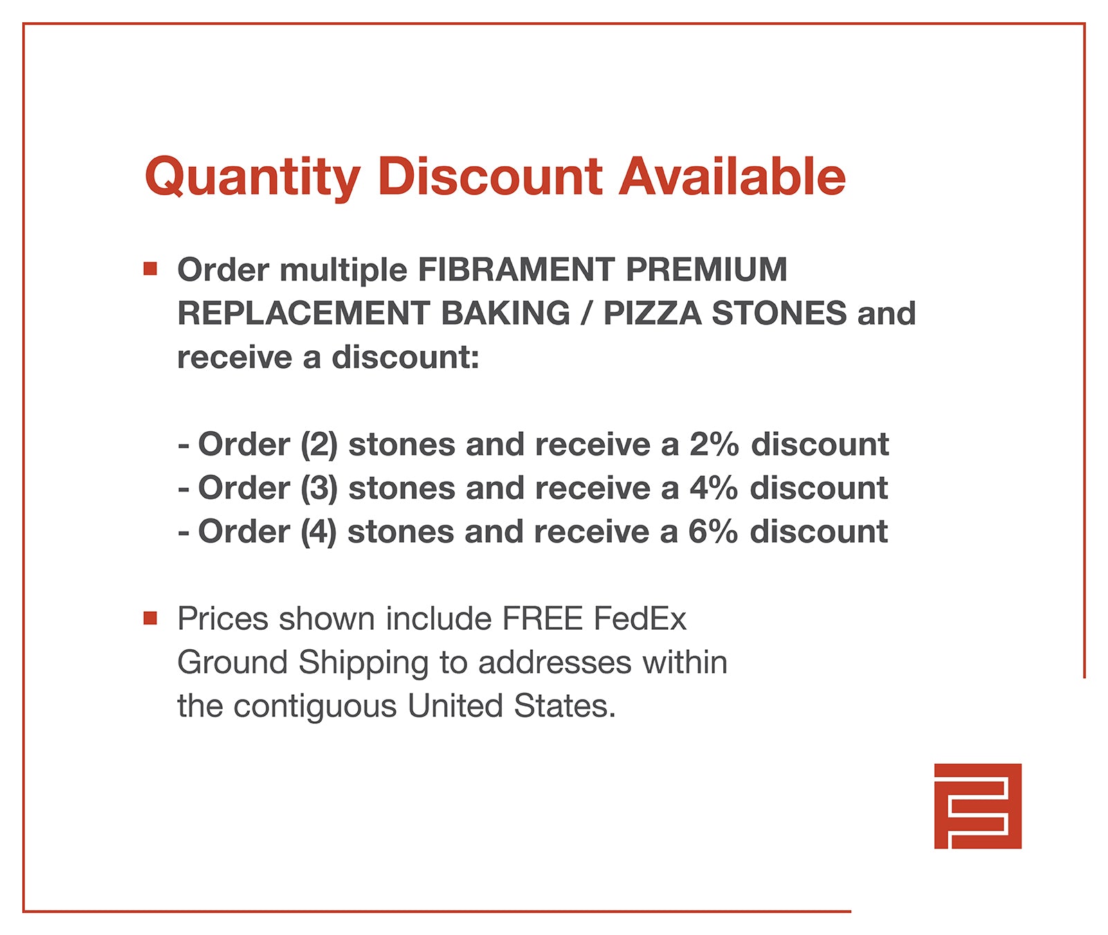 Premium Replacement Baking / Pizza Stone with MicroLine Technology for PizzaMaster 450DW Series Ovens with High Temperature Decks - FibraMent