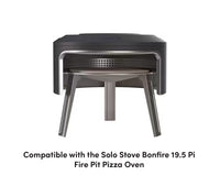 Solo Stove Bonfire Pi Fire - FibraMent Premium Replacement Pizza Stone with MicroLine Technology® - FibraMent