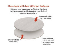 Solo Stove Pi Prime - FibraMent Premium Replacement Pizza Stone with MicroLine Technology® - FibraMent