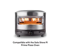 Solo Stove Pi Prime - FibraMent Premium Replacement Pizza Stone with MicroLine Technology® - FibraMent