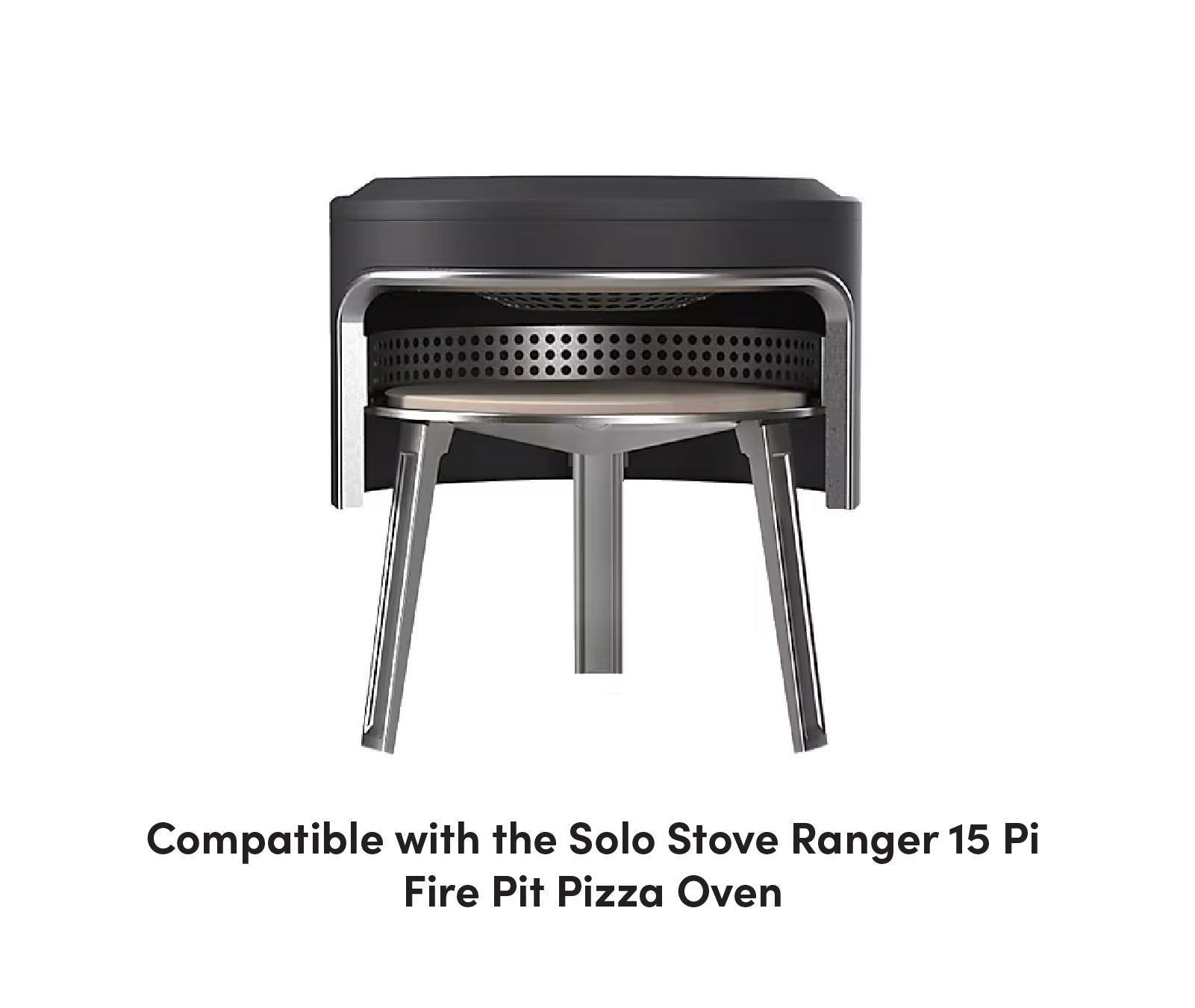 Solo Stove Ranger Pi Fire - FibraMent Premium Replacement Pizza Stone with MicroLine Technology® - FibraMent