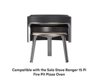 Solo Stove Ranger Pi Fire - FibraMent Premium Replacement Pizza Stone with MicroLine Technology® - FibraMent