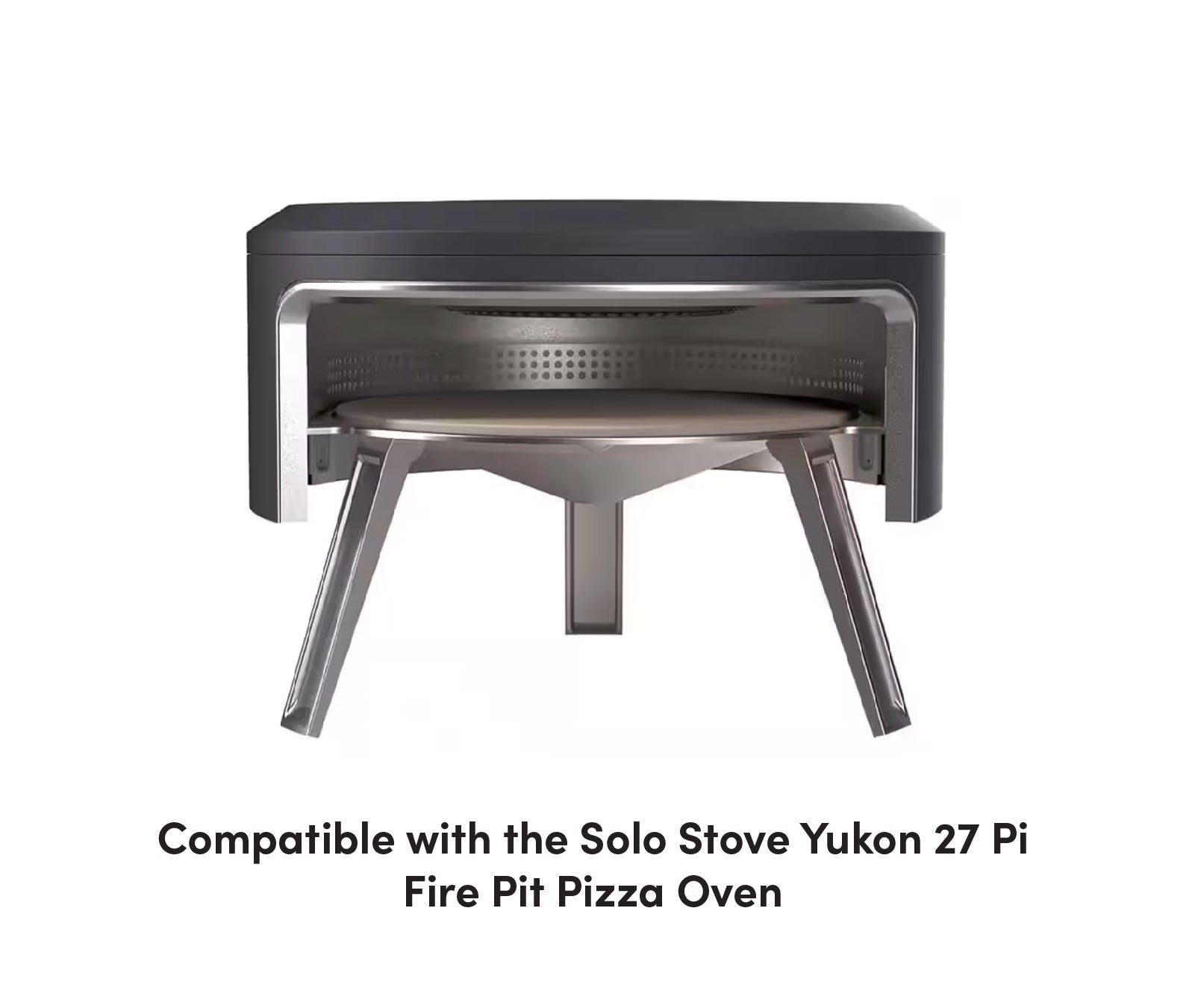 Solo Stove Yukon Pi Fire - FibraMent Premium Replacement Pizza Stone with MicroLine Technology® - FibraMent